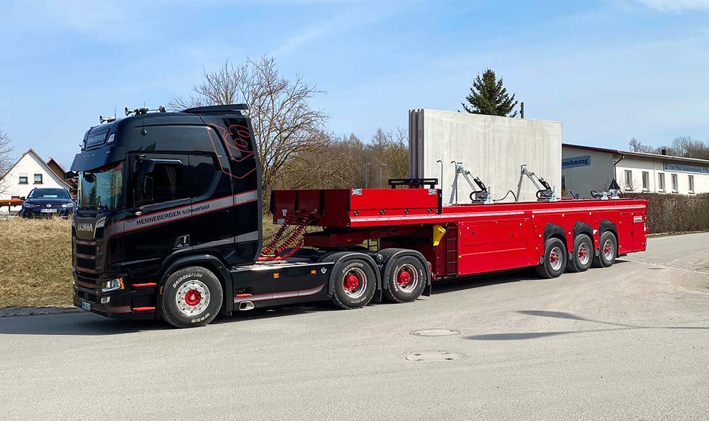 LKW für Spezial- und Schwerlasttransport